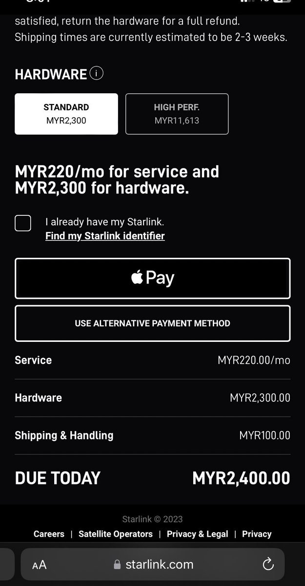 ibcig's tweet photo. @FaktaBukanAuta Starlink harga standard  rm2.4k monthly rm220 Utk high performance dkt rm11k jgk la hardware dia, monthly hanya RM220. Bye bye TM https://t.co/vs6wYG0DNZ