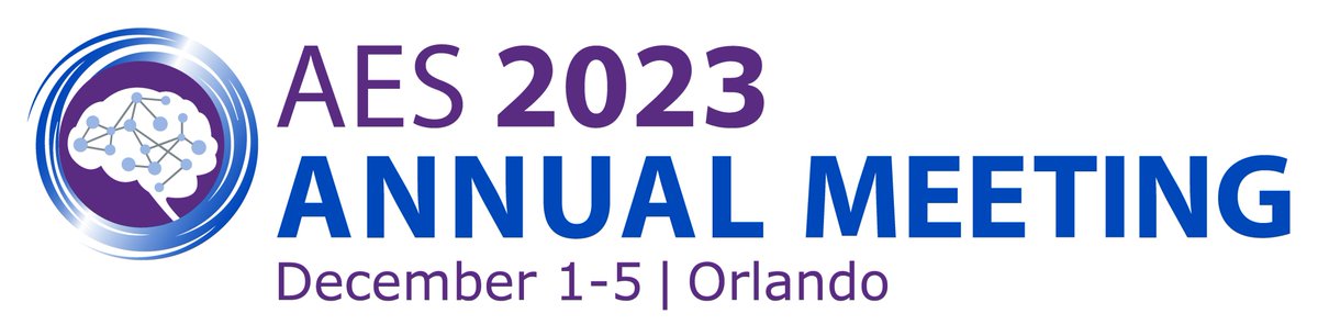 Psst ... have you heard? Registration for #AES2023 is OPEN! Join us this December: aesnet.org/AES-annual-mee…