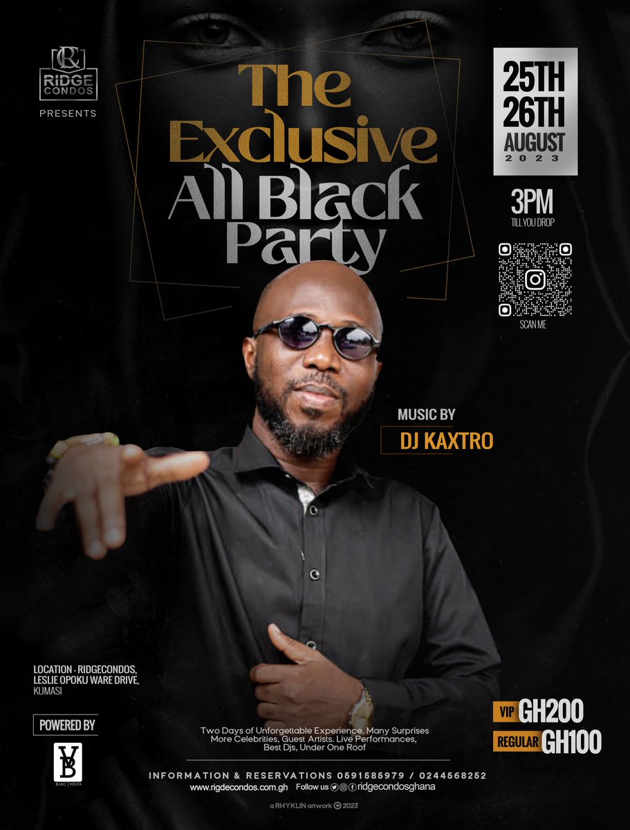 MrKaxtro's tweet photo. Meet your DJs for #AllBlackExperience @Ridgecondosgh Kumasi @djrampageGH @mastericegh @DjKcrakk https://t.co/OUfixYkB5s