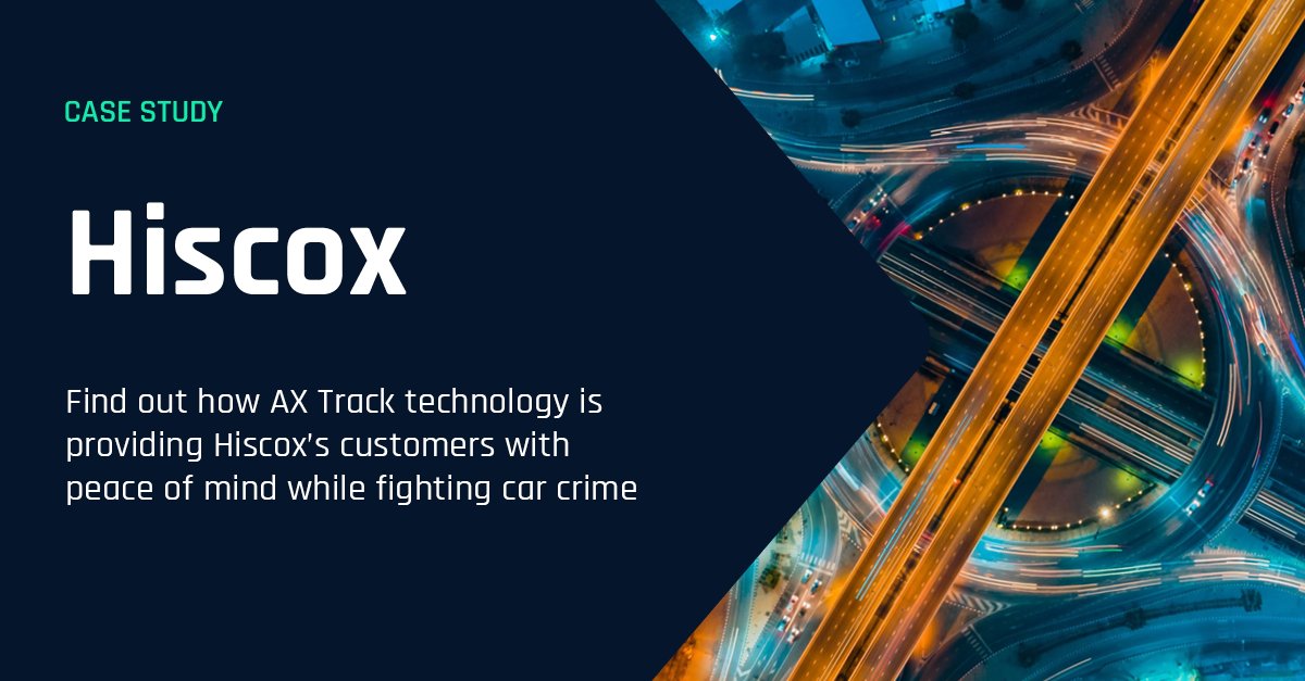Our partnership with #Hiscox 🤝

Car crime remains a major problem in the UK, and it’s most prevalent with high-value vehicles and #classiccars. 

Hiscox wanted to make a stand and tackle the issue, so they turned to AX Track. Find out why here bit.ly/3rQVSsC