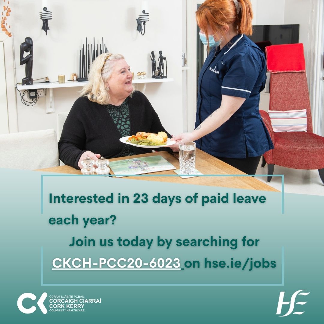 CorkKerryCH's tweet photo. 📢Do something incredible!

👩‍⚕️Join a valuable team of Healthcare Support Assistants across #Cork and #Kerry, with great opportunities for career progression

🗓️Closing date: 18 August

➡️Apply #Now: https://t.co/3Zl6e7MOaV

#JOBFAIRY #CKCH @HSELive https://t.co/OUFpjAxOa0