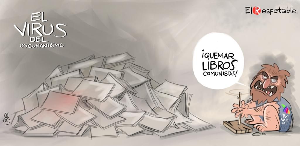 bruno_lopezr's tweet photo. Genial como siempre el cartón de @Qucho para @ElRespetable 💥 https://t.co/j9IJTU1w00