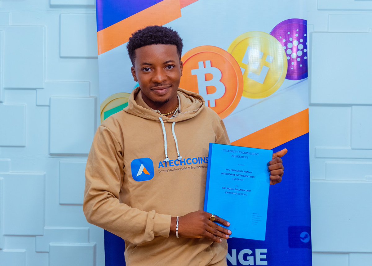 motell_'s tweet photo. I'm thrilled to announce that I am now the Brand Ambassador for "AtechCoins" one of Africa’s top digital asset company.
#atechcoins https://t.co/UboEixGHJp
