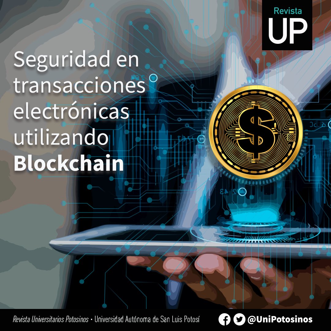 UniPotosinos's tweet photo. Los investigadores Ricardo Romero y Alejandra Guadalupe Silva Trujillo nos explican las ventajas y desventajas de Blockchain, un mecanismo de redes que logra realizar transacciones de manera protegida. 💻💰
https://t.co/HlCmYPkGkS 
#Blockchain #RevistaUP #UniversitariosPotosinos https://t.co/cAzFnNO7Ut