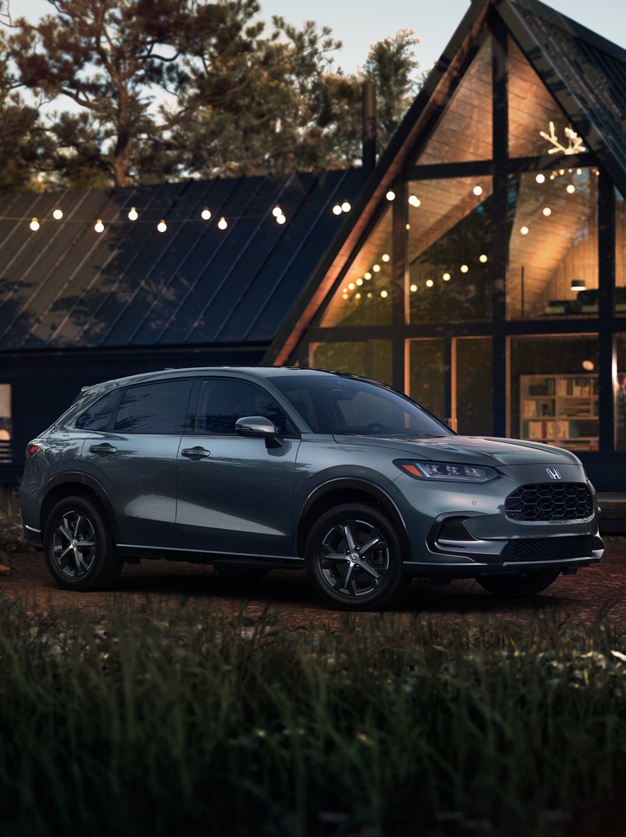 Decode this emoji sentence: 👁+💙+🏕. #HondaHRV