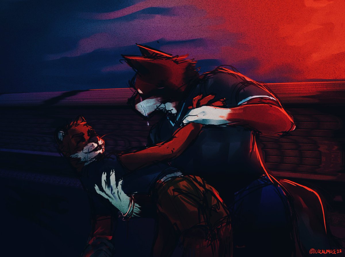 localmole22's tweet photo. Shall we dance?
#furry #furryart #echovn #echoproject #TheEchoProject https://t.co/pfzy9BY5J5