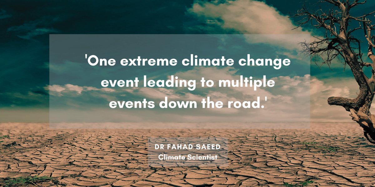 WenClims's tweet photo. In a recent interview with @trtworld, watch @drfahadsaeed elucidate why developing countries are at the brunt of unforgiving global boiling and its implications despite being low-emitters.
#GlobalWarming #ClimateActionNow 
https://t.co/jjgvh1yZFs https://t.co/bUKG9zJhGQ