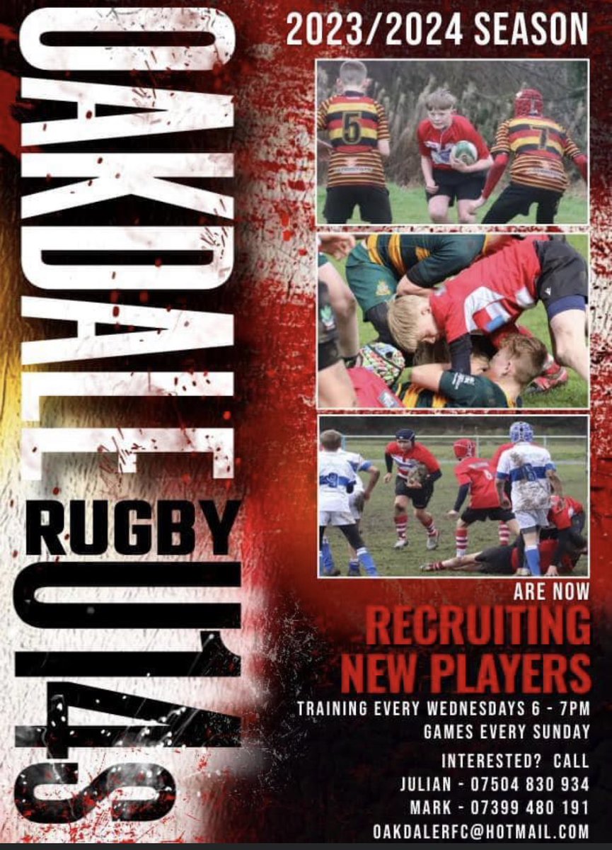 Out Under 14s are recruiting players for this season.  Come along and join a fantastic team and great club.  <a href="/IslwynHigh/">Islwyn High School</a> <a href="/IslwynHighSport/">Islwyn High Sport</a> <a href="/cwmderwen/">Cwm Derwen</a> #uppadale