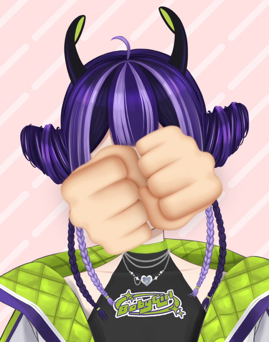 MiloRayleigh's tweet photo. peekaboo 🫣💜💚🤍

#Vtuber https://t.co/pZfibf03GO