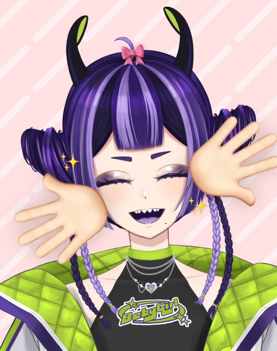 MiloRayleigh's tweet photo. peekaboo 🫣💜💚🤍

#Vtuber https://t.co/pZfibf03GO