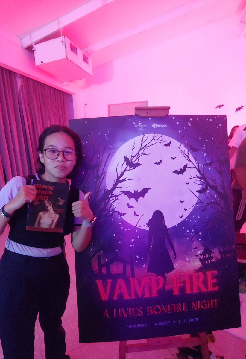 marie_horaniall's tweet photo. Thank you bestiee @UMUSICPH for last night's fan event π₯Ίπ We had lot of fun and super galing ng mga performers ππ―
Looking forward for another fan event soon π
@oliviarodrigo @LiviesHQ
#ORVampFireNight π§π©Έ#vampireOR2 https://t.co/v78zuGhsZu