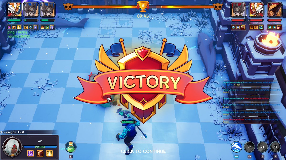 clarnium_io's tweet photo. 🧠 Did you know that the average round in @TearingSpaces lasts for 3-5 minutes?

Here's a little sneak peek of an epic victory wrested from the enemy in an intense 10-minute battle by our team. Big shoutout to our heroes! 💪🤩 https://t.co/fNyMeomRkl