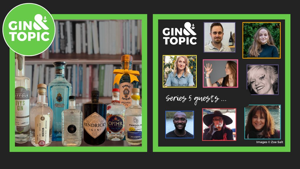 We're celebrating the end of series 5 with a few extra shots and bloopers

Join us tomorrow, Friday 5pm

In the meantime, catch up on any episodes that you've missed podfollow.com/gin-and-topic

Cheers!