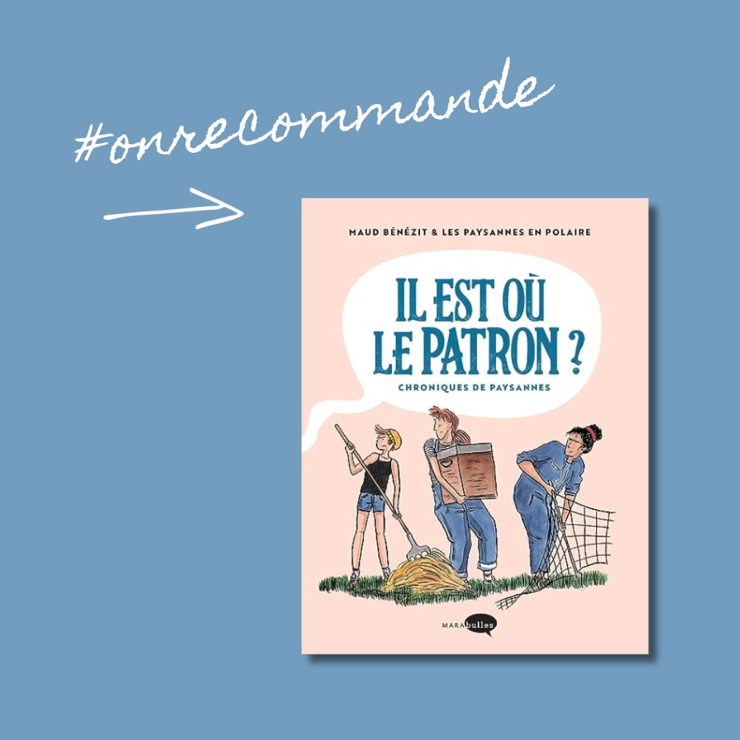 [Nos reco lectures pour l'été 📘] Il est où le patron ?

Trois jeunes paysannes combatives et passionnées gèrent leur propre ferme et se heurtent au machisme du milieu agricole. On leur demande souvent : il est où le patron ?

#Onrecommande #Lecturespaysannes
