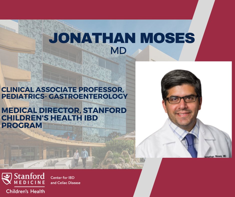 Meet @JonathanMoses77: Clinical Assoc. Prof. of Pediatric Gastroenterology & Inaugural Medical Director of IBD Program @stanfordchild🏥National leader in pediatric IBD care & quality improvement. Chair of NASPGHAN Clinical Care and Quality Committee #MedicalDirector #PediatricIBD