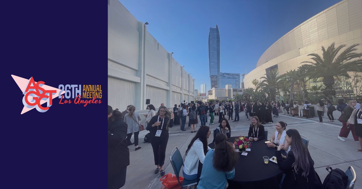 ASGCTherapy's tweet photo. #ASGCT23's Women in Gene &amp; Cell Therapy Reception celebrated and honored women, said @mesandhya1, while also "acknowledging our battles and supporting each other and our impact in CGT in the past, present, and future!"

Read more on the blog: https://t.co/vGofU1pUu2 https://t.co/7D8eUdboBc