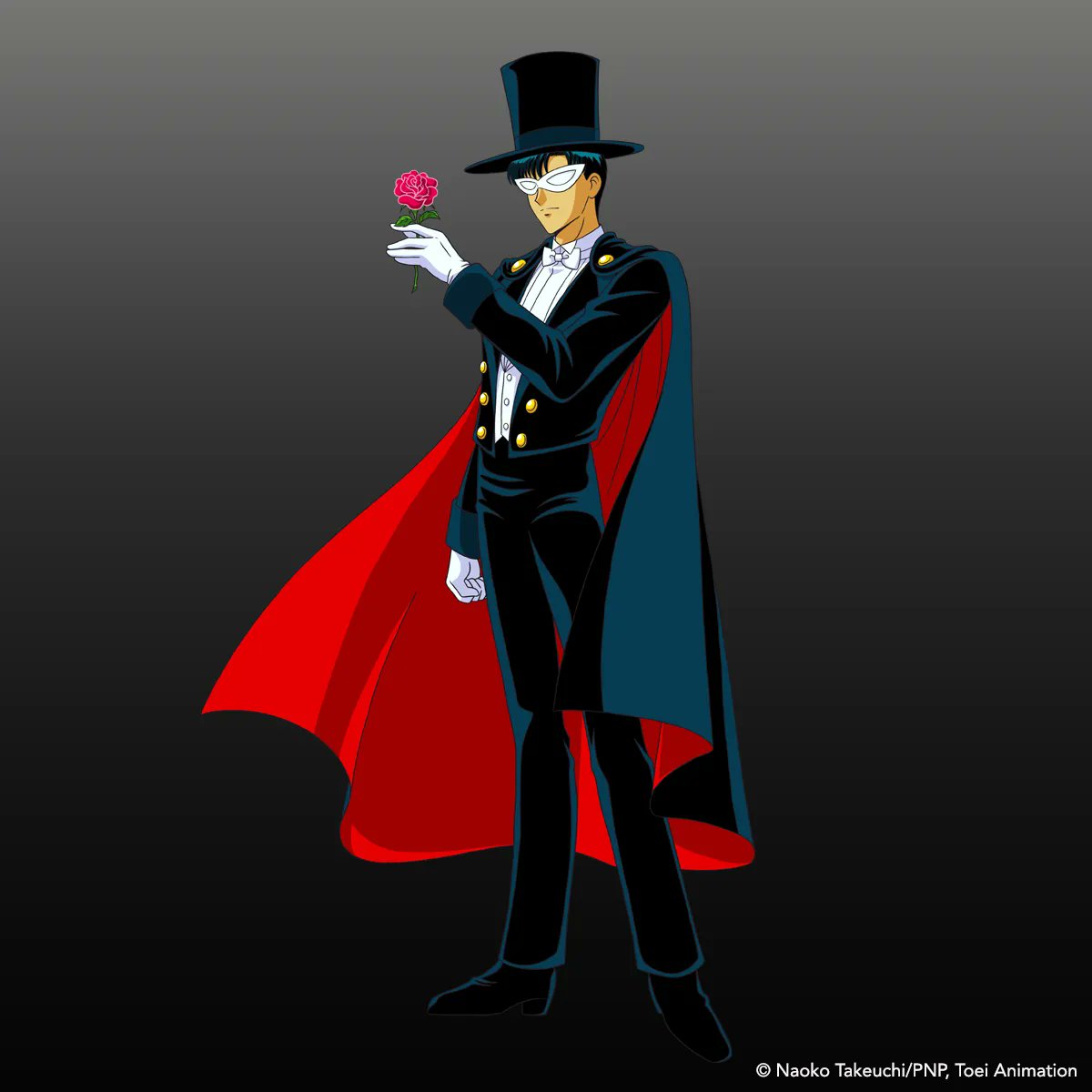 Sailor_Moon_NA's tweet photo. Happy birthday to protective and charming hero, Tuxedo Mask! 🌹 https://t.co/QYgb3SCWap