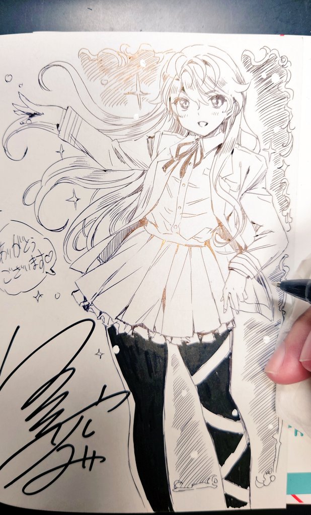 「頑張って脚まで描いてみようとやってみた。足首まで入れるつもりだったんだけどスケー」|いのうえ空@僕の彼女はさすがです。連載中!のイラスト