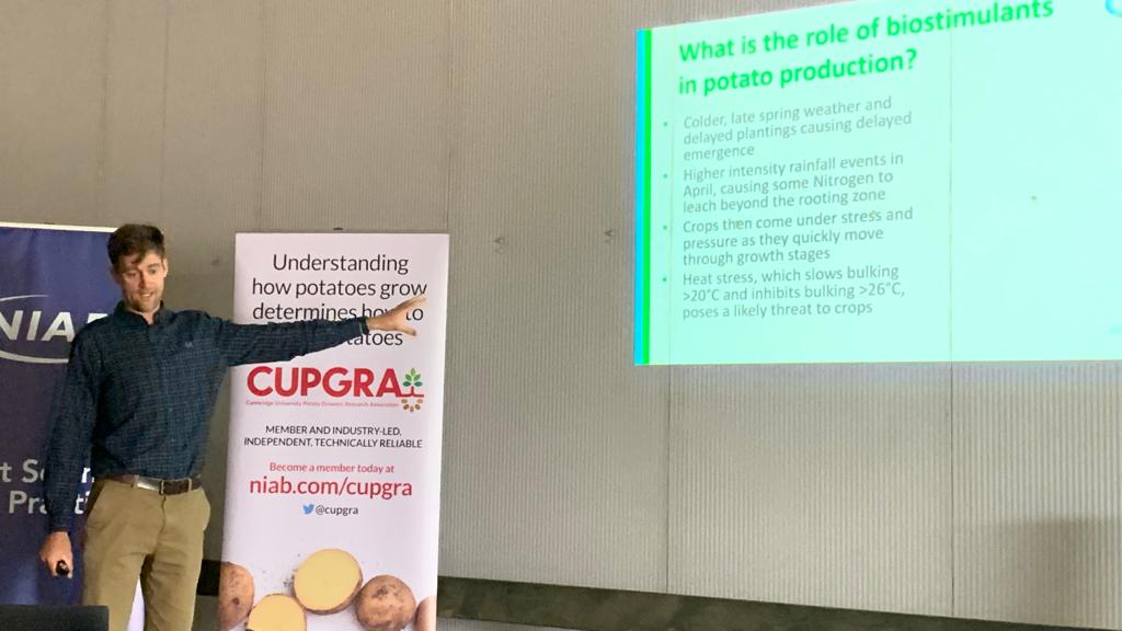At today's #NIAB Potato field day at Eastoft Grange, Lincolnshire, the attendees heard from NIAB, <a href="/Kingscrops/">Kings</a> and <a href="/intracrop/">Intracrop</a> before looking at the <a href="/cupgra/">CUPGRA</a>-funded research in the field and sharing issues facing potato growing. #Farm24 <a href="/FarmersGuardian/">Farmers Guardian</a> <a href="/Morrisons/">Morrisons</a> <a href="/gb_potatoes/">GB Potatoes</a>