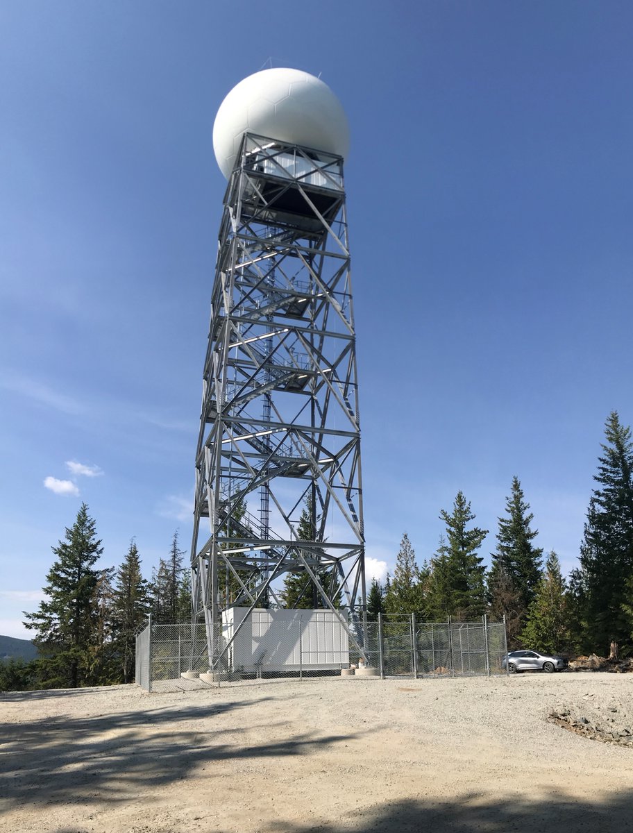 environmentca's tweet photo. The old radar near Victoria, BC is getting replaced by a modern one called Halfmoon Peak, located on the Sunshine Coast!
We expect it to be available by the end of August!
Learn more: https://t.co/93CkqQPe75 https://t.co/aabQvQXfOn