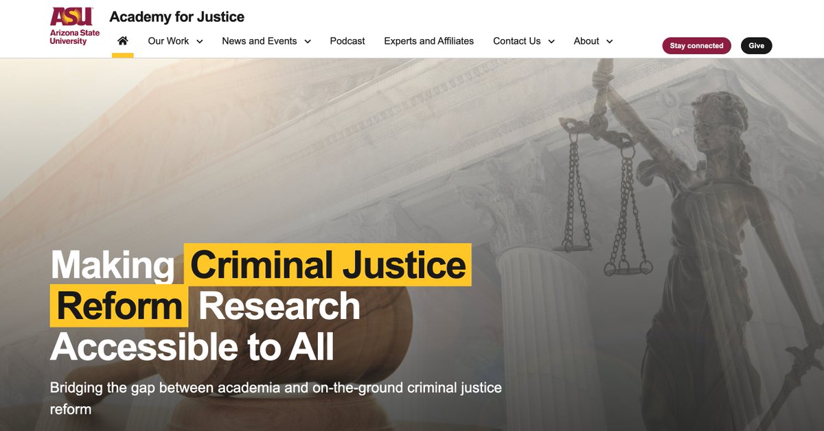ASUCollegeOfLaw's tweet photo. We're hiring!

Be a part of work worth doing as the executive director of @academy4justice at #ASULaw.

We’re seeking an experienced criminal law expert to lead this research center focused on some of the most vital issues of the day.

Apply by Aug. 23: https://t.co/iYMEOLm0hx https://t.co/2rcoYg2PE4
