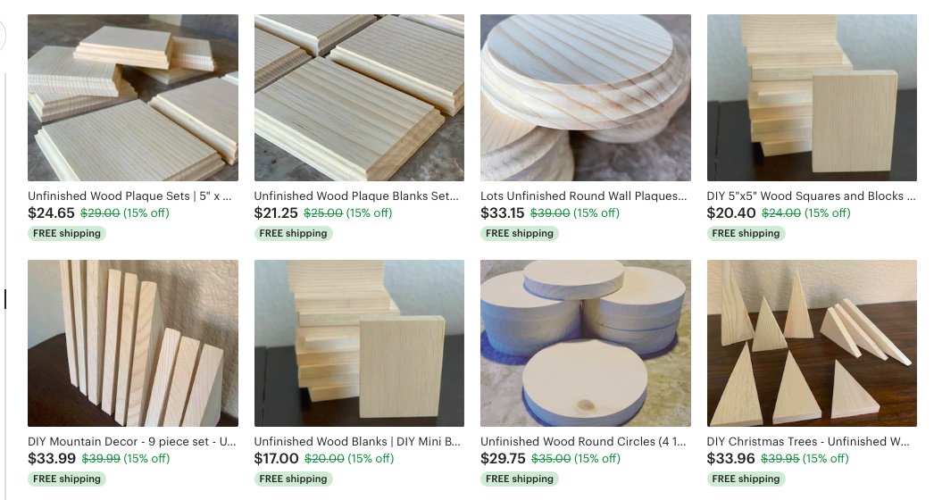 frameyourstory's tweet photo. For a limited time shop my sale: 15% off And Includes shipping in USA. https://t.co/tfZjtTH3U1 #etsy #frameyourstory #etsyfinds #etsygifts #etsysale #etsycoupon #shopsmall #unfinished #DIY #arts and #crafts #triangles #wood #blanks #routed #plaques ready for #painting https://t.co/1xMC5YP647
