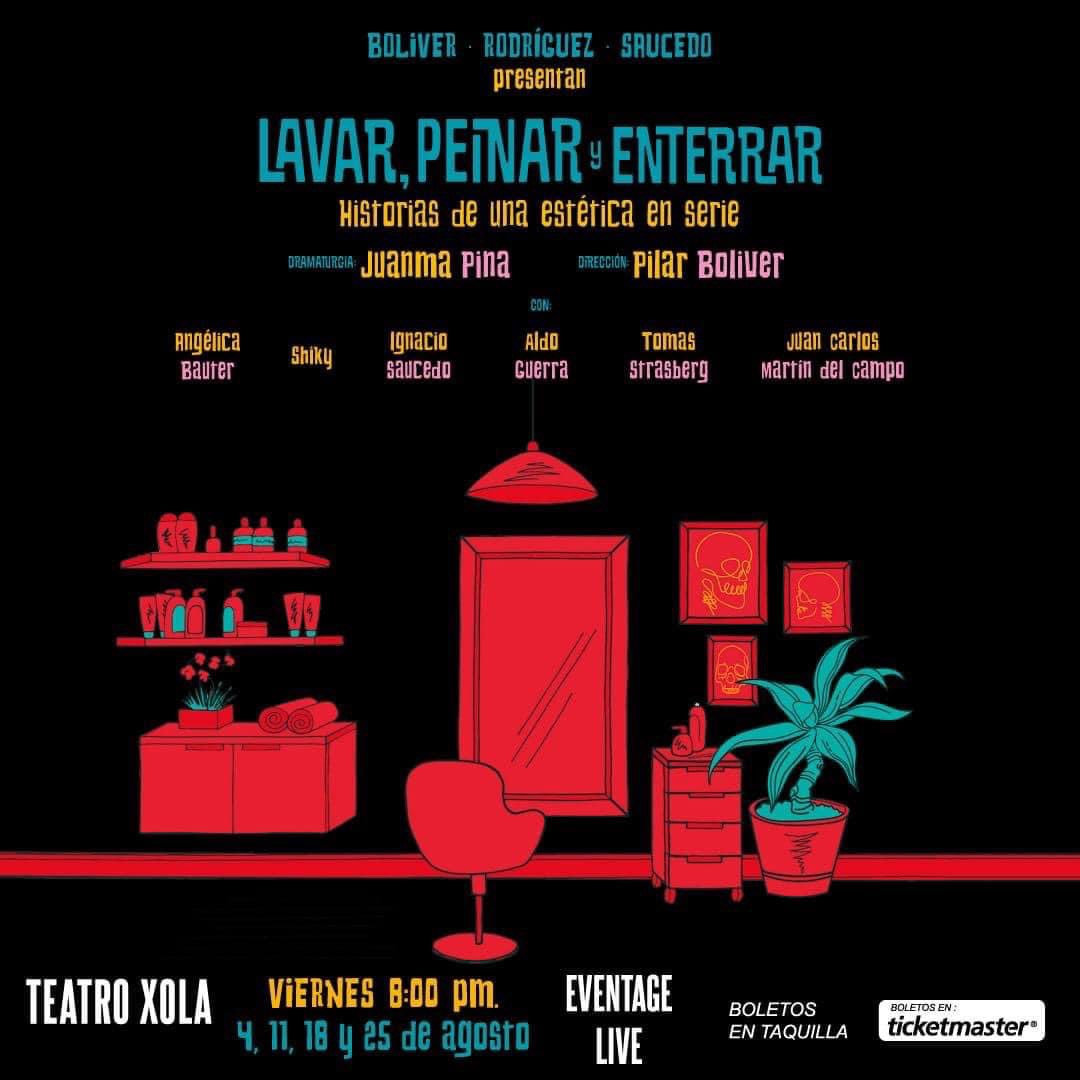 ¡Mañana estrena esta divertida comedia de humor negro en el <a href="/TeatroXola/">TEATRO XOLA</a> y hoy es 2x1 en Ticketmaster! <a href="/LavarPeinarMx/">LAVAR, PEINAR Y ENTERRAR MX</a> 

ticketmaster.com.mx/lavar-peinar-y…