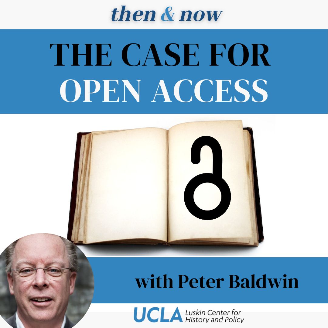 NEW EPISODE: In our newest episode, we talk with Peter Baldwin about copyright and authorship in the age of AI, and why academics should be in favor of #OpenAccess. tinyurl.com/5bykeh76