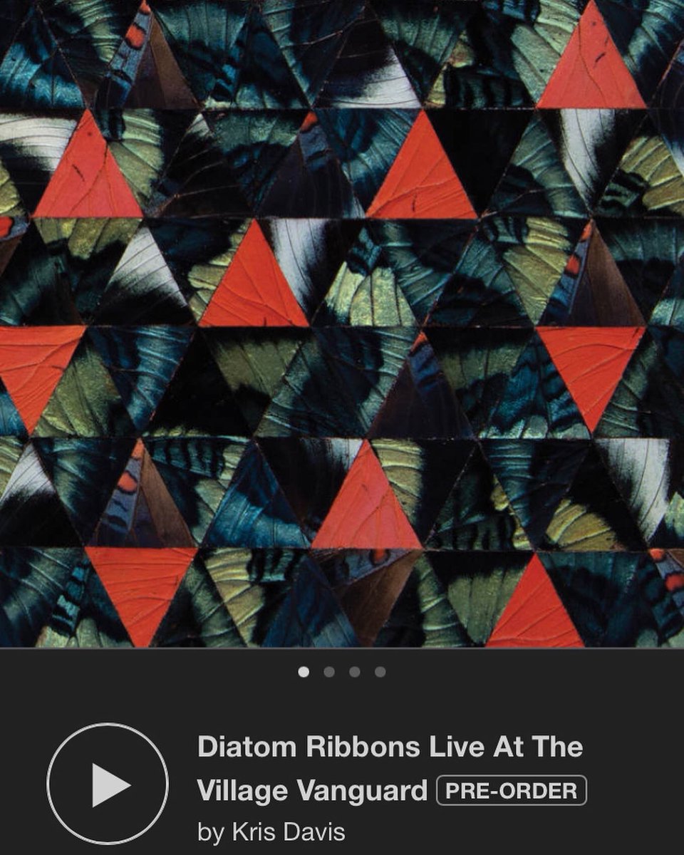 My new album ‘Diatom Ribbon- Live at the Village Vanguard’ comes out September 1st on Pyroclastic records and features Terri Lyne Carrington, Julian Lage, Trevor Dunn and Val Jeanty. Thank you to Downbeat Magazine for featuring me on the cover of the September issue!