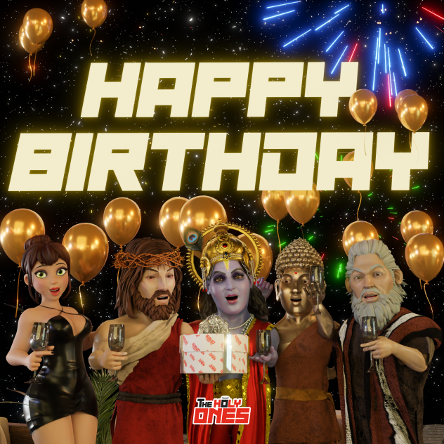 TheHolyOnesNFT's tweet photo. @JulianGilliam Happy Birthday! #ThatsHoly https://t.co/IBHLLgnqZR