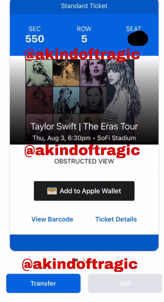 Eras Tour Resell tweet media