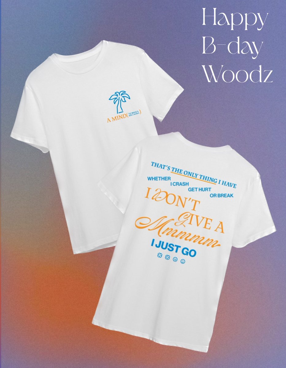 🧡𝙷𝚊𝚙𝚙𝚢 𝙱𝚒𝚛𝚝𝚑𝚍𝚊𝚢 𝚆𝙾𝙾𝙳𝚉💙

승연군의 생일을 기념하며 소소한 알티이벤트를… 알티 추첨 한분께 우리콘 vcr 내용을 담은 티셔츠를 선물로 드려요 

승연아 생일 축하해 ˚₊·—̳͟͞͞♡