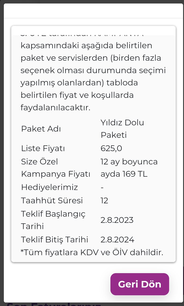Sevgili <a href="/Digiturk/">Digiturk</a>
Size ait online işlemler de böyle bir kampanya çıktı, onayladığım anda fiyat 229 oldu. Şikayet oluşturunca da, müşteri hizmetleriniz de ki mafyatik ağızlı kadın arayıp paketinizi iptal edeyim, fiyat değişti nasıl olsa o paraya alamazasınız dedi. Tebrik ederim!
