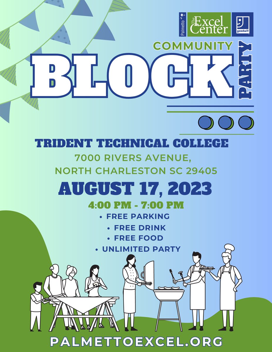 🗓️ Don't miss the ultimate celebration! 🎉 Join us for our Block Party on August 17th! 🎉 Get ready for an unforgettable night as we gear up for the big school opening on August 28th. 🎒📚 Bring your loved ones and let's have a blast together! 😄