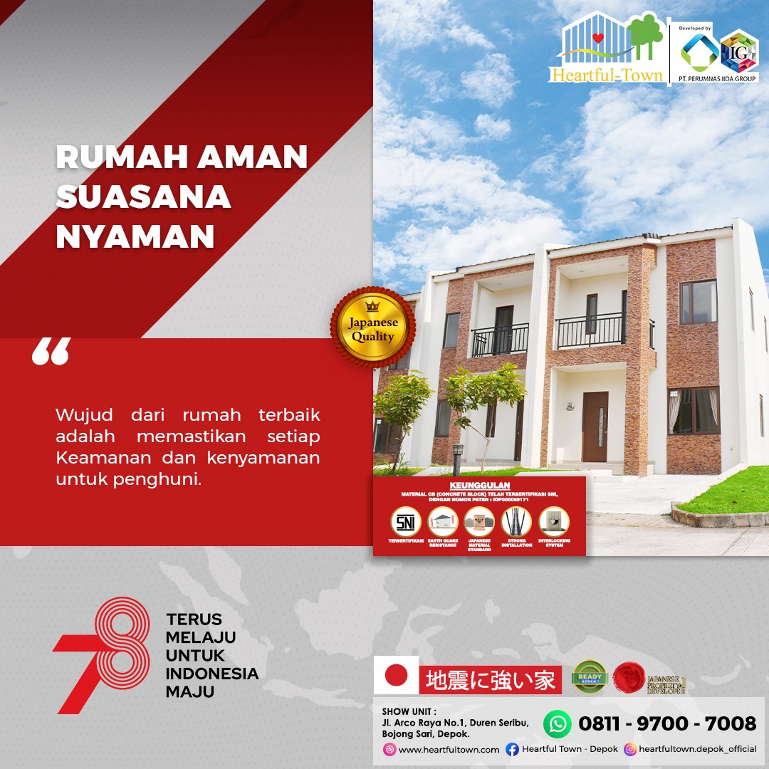perumnasiida's tweet photo. Salah satu kriteria rumah yang baik adalah rumah yang selalu membuat perasaan nyaman &amp; aman kepada penghuninya.l

booking unitnya sebelum kehabisan:
☎️ 0811-9700-7008
 #rumahtahangempa #bankbri #rumah2lantai  #rumahbebasbanjir #rumahmewah #rumahsiaphuni #rumahreadystock https://t.co/GiJ5uchJq8