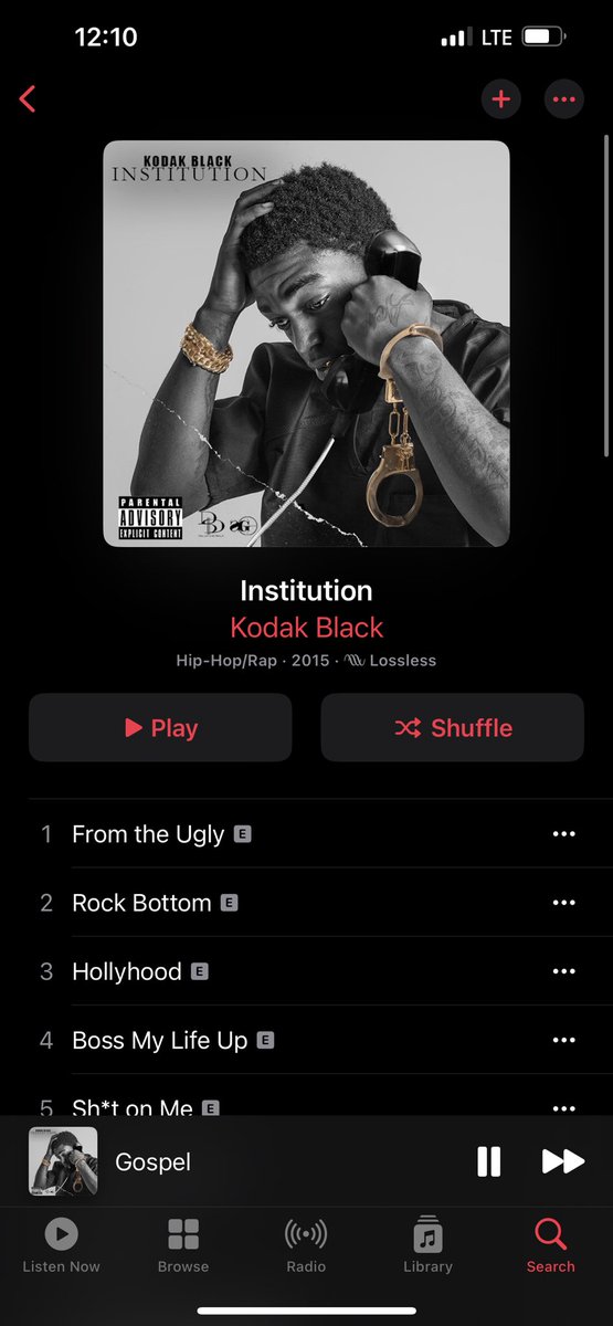 Only album with no features and you don’t skip no songs