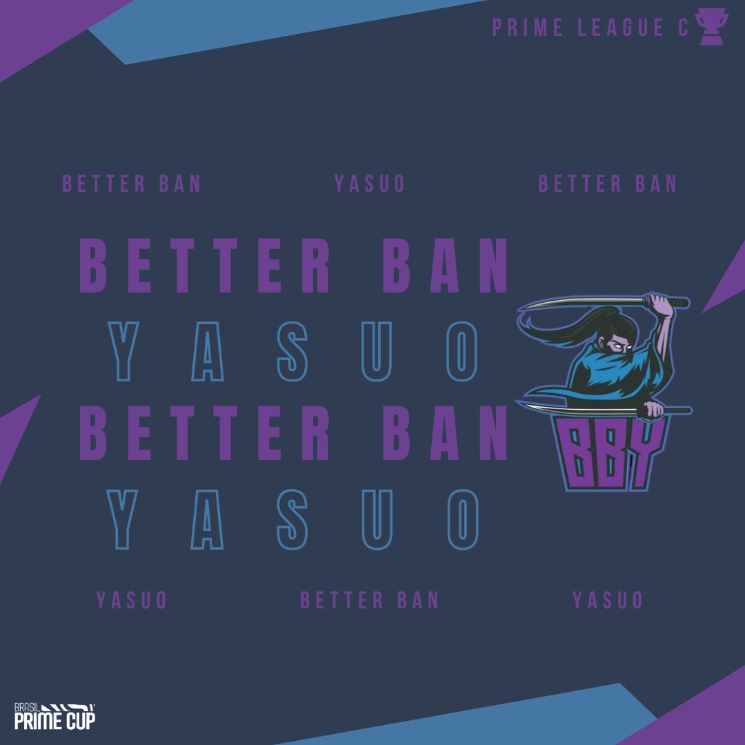 A morte é como o vento, está sempre ao meu lado.

Nosso ícone das ranqueadas Better Ban Yasuo chega direto para Prime League C para mostrar respeito.

<a href="/betterbanyasuo/">Better Ban Yasuo</a>