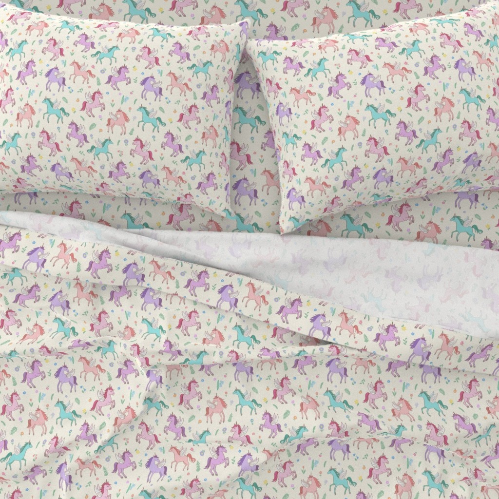 patterntalent's tweet photo. Pegacorns and Sweet Flowers in cream colorway for the @Spoonflower cute kids' sheet design challenge!
.
#babynursery #spoonflowerdesigner #patterntalent #patterntalentart #illustration #babygirl #unicornfabric#clouds #sky #unicornwallpaper #surfacedesign #surfacepattern https://t.co/dkyCI2iycv