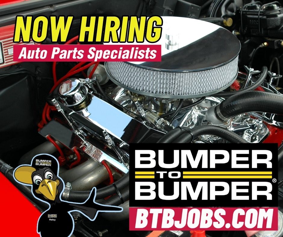 BTBAutoPartsJob's tweet photo. We're looking for auto parts enthusiasts! If you love working with cars, we have a spot for you! Apply today at https://t.co/wSf5ssfE9W

#btbjobs #jobs #jobopening #hiring #jobalert #outsidesales #managerlife #manager #countersales #paint #crowburlingame #bumpertobumperautoparts https://t.co/fizHDZ85ir