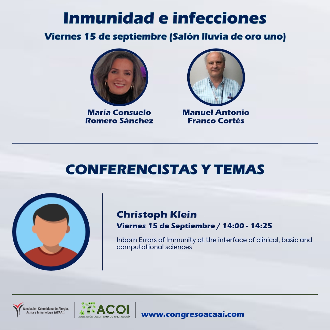 inmunoacoi's tweet photo. Congreso Colombiano de Alergia, Asma e  Inmunología ACAAI-ACOI en Barranquilla del 14, 15 y 16 de presencial.  Simposio sobre inmunidad e infecciones https://t.co/HTYLvtTARx
