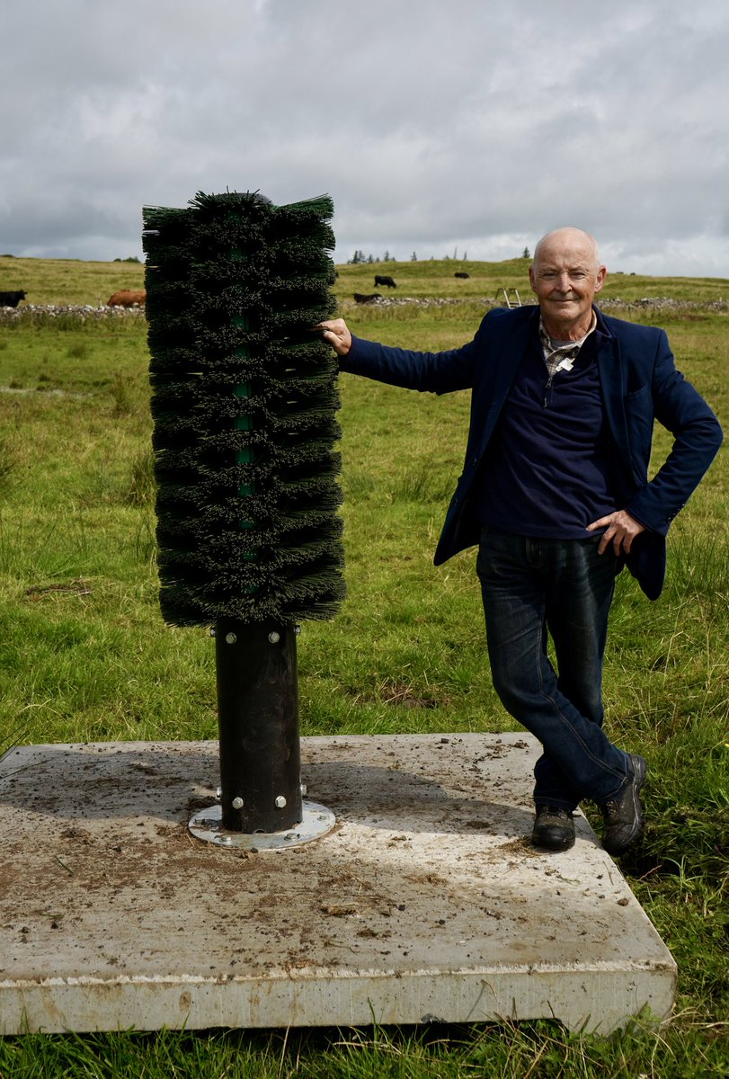 Cattle with an itch to scratch in Rathcroghan can now get some comfort with our new innovative bespoke scratching posts.Another addition to the farming landscape. richie@farmingrathcroghan.ie