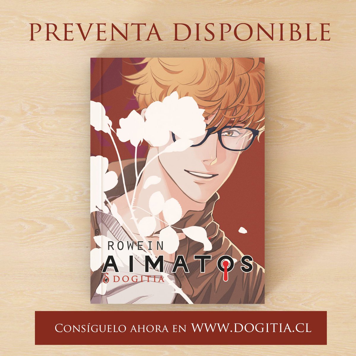 SE ABRE LA PREVENTA. Asegura tu ejemplar de AIMATOS y déjate seducir por la aventura y el vértigo en la relación de Donovan y L. Incluye una postal exclusiva con arte de <a href="/Rowein_/">Rowein ✨ Commissions CLOSED✨</a> y las entregas comienzan el 1/09. Sugerido para lectores maduros. Visita  dogitia.cl/product/aimato…