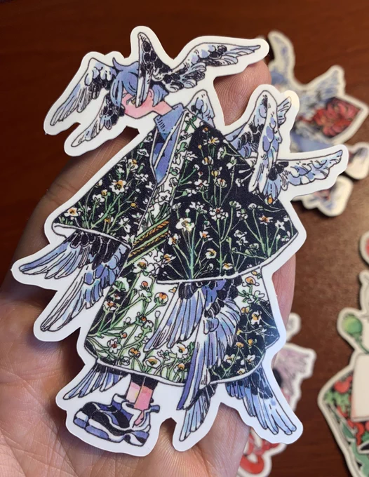 Shades sticker set