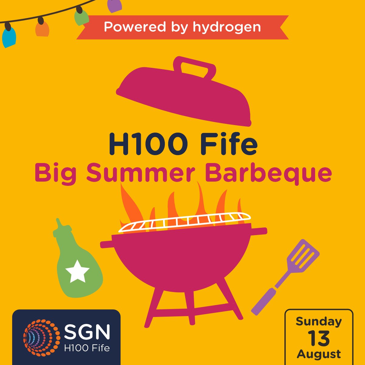 H100 Fife Big Summer Barbecue. 
📷Sun 13 Aug 11am to 4pm
📷Buckhaven Braes, James Rd, KY8 1HY
📷FREE entry
📷FREE food and drink from the @SpittingPigScotland (while stocks last)
📷Entertainment from @KingdomFM and local artists 
📷Food stands, stalls and activities