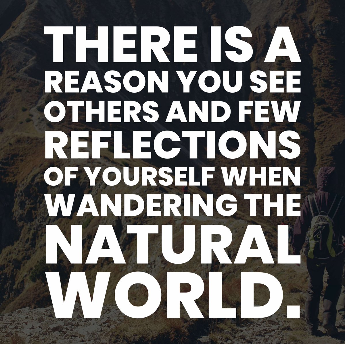 TheRodWalton's tweet image. Have you noticed that in the natural world, there are few opportunities to see your own reflection? The reason is we are meant to see and give importance to others instead of ourselves. #therotation #behelpful
