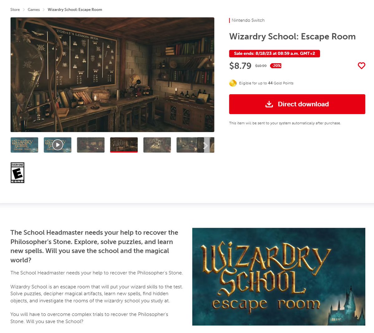 Comprar Wizardry School: Escape Room