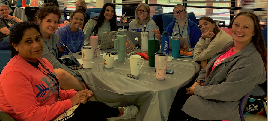 camcalis's tweet photo. Another great day of learning @ArborCreekMS - The vibe here is for real! This incredible group of educators are inspirational. #Rockstars #ACPride https://t.co/AOE3ChwqNW