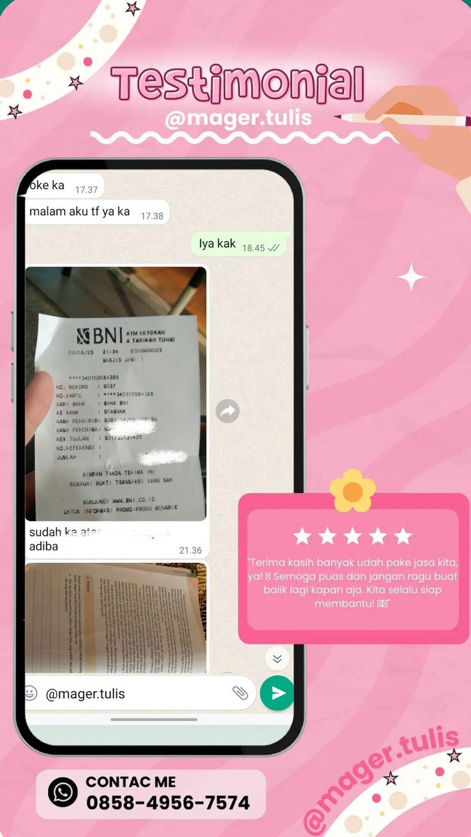 Jasa/joki tulis tweet media