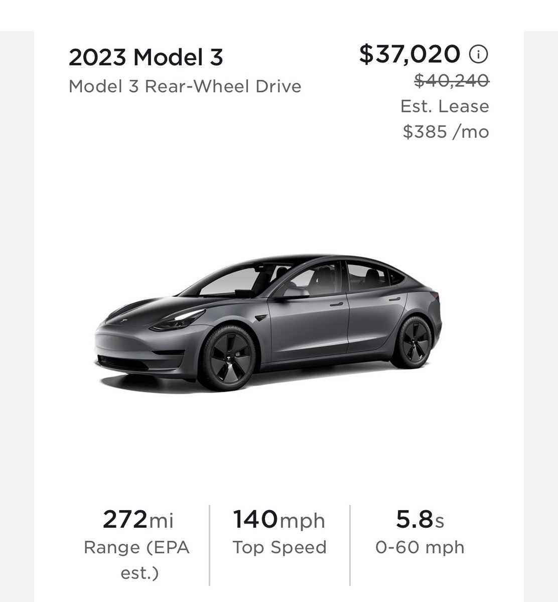jeremyjudkins_'s tweet image. Only $385 to lease a Tesla?! I thought Teslas were only for the rich? 🤔