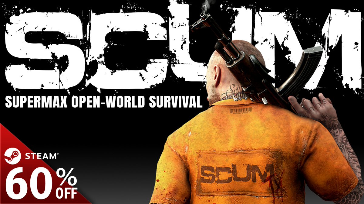 ScumGame's tweet image. Gear up for an adrenaline-packed adventure with SCUM! 

Grab your copy of SCUM 60% OFF! 

0.9v Update is out making SCUM the ultimate open-world survival experience!

Don't miss out! BUY SCUM now: bit.ly/SCUMSALE60

#SCUM #ScumGame #Steam #SmokinHot #NewUpdate
